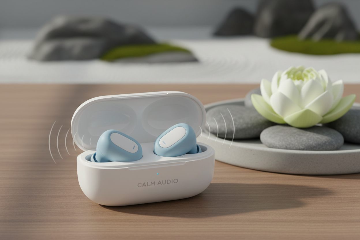 calming ear buds noise isolation